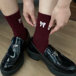 Túi sét 10 đôi )Vớ, Tất Kẻ Cao Cổ ,Thời Trang Nữ mẫu mới hot nhất .Chất liệu cotton  ,Dày dặn thoáng khí ,chống hôi chân 3