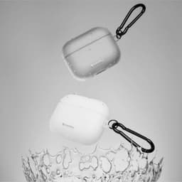 Ốp Case Trong Nhám Mờ SwitchEasy cho Airpods Pro 3, Glaze Case, Kèm Móc Khóa Kim Loại, TPU Nhiệt Dẻo 6