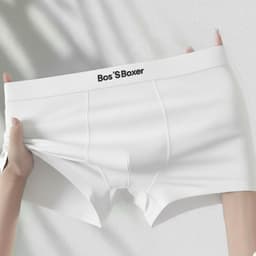 Combo 5 Quần Boxer Nam Cao Cấp – Vải Thun Lạnh, Co Giãn 4 Chiều, Khử Mùi Thoáng Khí, Dễ Giặt Nhanh Khô, Logo In Nổi BO01 1