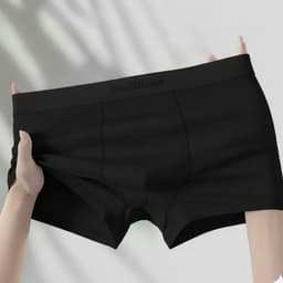 Combo 5 Quần Boxer Nam Cao Cấp – Vải Thun Lạnh, Co Giãn 4 Chiều, Khử Mùi Thoáng Khí, Dễ Giặt Nhanh Khô, Logo In Nổi BO01 4