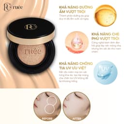 Phấn nước che khuyết điểm màu 21 RUÉE Essential Effect Kill Cover Cushion 15g - Chính hãng Hàn Quốc 2
