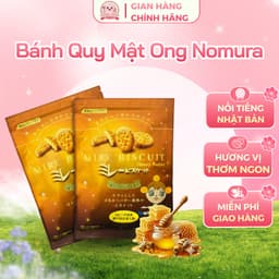 Bánh Quy Vị Mật Ong NOMURA Nội Địa Nhật 1