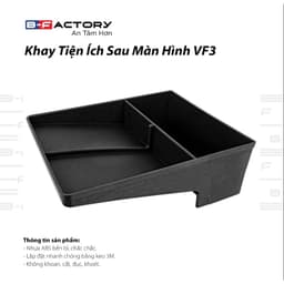 Khay tiện ích sau màn hình VF3 Nhựa ABS Bền Bỉ Chắc Chắn Lắp Đặt Dễ Dàng Bằng Keo 3M Ship Hảo Tốc Quanh Hà Nội 4