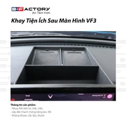 Khay tiện ích sau màn hình VF3 Nhựa ABS Bền Bỉ Chắc Chắn Lắp Đặt Dễ Dàng Bằng Keo 3M Ship Hảo Tốc Quanh Hà Nội 6