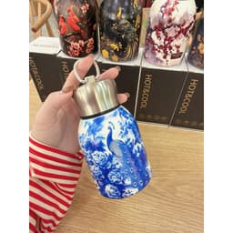 Bình Giữ Nhiệt  Cafe 300Ml Inox 316 Họa Tiết Cao Cấp Giữ Nhiệt Lâu, Nhỏ Gọn Tiện Lợi Cho Dân Văn Phòng SmarthomeX-VN 3