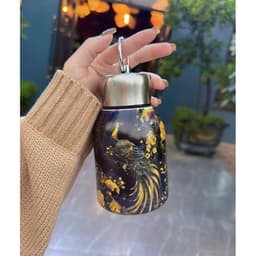 Bình Giữ Nhiệt  Cafe 300Ml Inox 316 Họa Tiết Cao Cấp Giữ Nhiệt Lâu, Nhỏ Gọn Tiện Lợi Cho Dân Văn Phòng SmarthomeX-VN 8