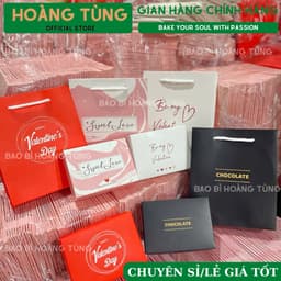 [2026] COMBO 5 Set Hộp Kèm Túi Đựng Socola Valentine 9 viên, 6 viên (Kèm túi giấy) 3
