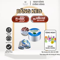 Cuộn 5 Mét Băng Keo Dán Rộng 5cm/10cm/15cm/20cm - Miếng Dán Siêu Dính Chống Thấm Nước Và Chống Dột 2