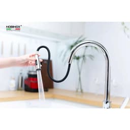VÒI RỬA BÁT DÂY RÚT NOBINOX LOFT NX533 8