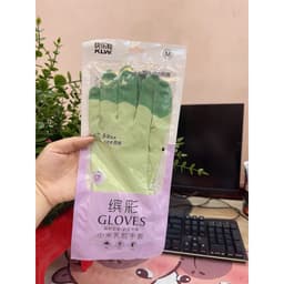 Găng Tay Rửa Chén Cao Su Ngón Tăng Cường Chống Trượt Găng Tay Rửa Bát Làm Bếp Đa 8