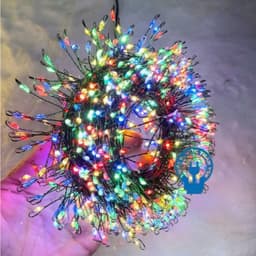 Cuộn Đèn Led Xương Cá 10M 20M 30M 50M Chống Nước IP65 Nhiều Chế Độ Nháy Trang Trí Noel, Lễ Tết 5