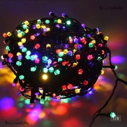 COMBO 2 Bộ Đèn Nháy Kim Cương 40M, Dây Led 4 Lõi Đồng, 8 Chế Độ Nháy Trang Trí Tiểu Cảnh Noel, Tết 5