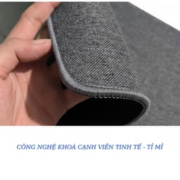 Pad chuột, Lót chuột, thảm trải bàn vải lanh cotton cao cấp dày dặn, kích thước lớn 2