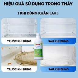 Xịt Vệ Sinh Tủ Lạnh Đa Năng ORIMA 500ml – Khử Mùi, Tẩy Sạch Mảng Bám, Diệt Khuẩn 3