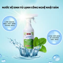 Xịt Vệ Sinh Tủ Lạnh Đa Năng ORIMA 500ml – Khử Mùi, Tẩy Sạch Mảng Bám, Diệt Khuẩn 2
