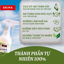 Xịt Vệ Sinh Tủ Lạnh Đa Năng ORIMA 500ml – Khử Mùi, Tẩy Sạch Mảng Bám, Diệt Khuẩn 7