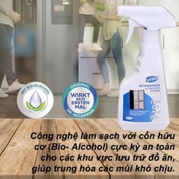 Xịt Vệ Sinh Tủ Lạnh Đa Năng CALIDAD 500ml – Khử Mùi, Tẩy Sạch Mảng Bám, Diệt Khuẩn 3