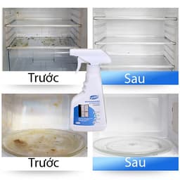 Xịt Vệ Sinh Tủ Lạnh Đa Năng CALIDAD 500ml – Khử Mùi, Tẩy Sạch Mảng Bám, Diệt Khuẩn 6