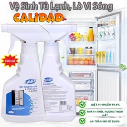 Xịt Vệ Sinh Tủ Lạnh Đa Năng CALIDAD 500ml – Khử Mùi, Tẩy Sạch Mảng Bám, Diệt Khuẩn 7