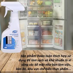 Xịt Vệ Sinh Tủ Lạnh Đa Năng CALIDAD 500ml – Khử Mùi, Tẩy Sạch Mảng Bám, Diệt Khuẩn 4
