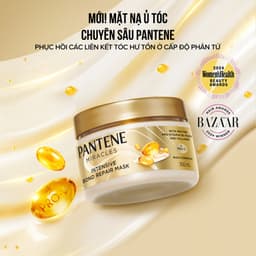 Mặt Nạ Ủ Tóc Chuyên Sâu PANTENE Miracles Phục Hồi Liên Kết Tóc Hộp 300ML 2