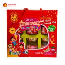 11 Hộp Yến Sào Thiên Hoàng Yummy Kiddy 20% Hương dâu + Tặng 6 Lon Yến 2