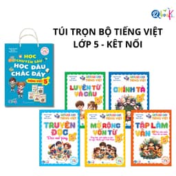 Sách - Túi Trọn Bộ Tiếng Việt Học Chuyên Sâu - Học Đâu Chắc Đấy Lớp 5 - Kết Nối -  Cả năm (5 cuốn ) 1