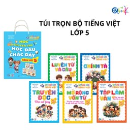 Sách - Túi Trọn Bộ Tiếng Việt Học Chuyên Sâu - Học Đâu Chắc Đấy Lớp 5 -  Cả năm (5 cuốn ) 1