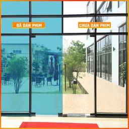 Phim cách nhiệt cửa kính, Film dán chống nắng cửa kính, cửa sổ giúp giảm nắng, chống nhìn trộm 3