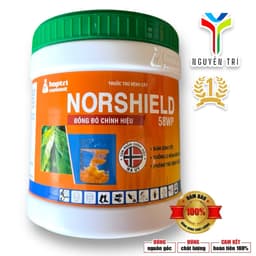 Norshield 58WP hũ 400gr (Đồng đỏ chính hiệu) - Bám dính tốt, không nóng bông/trái, Đặc trị Nấm bệnh 1