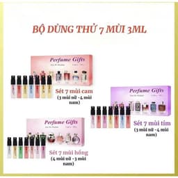 Bộ thử mùi nước hoa 7 mùi hương mới - Mẫu 3ml/7 mẫu - Cam kết chính hãng 1