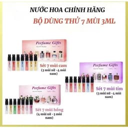 Bộ test nước hoa nam 10 mùi mỗi mẫu 3ml dạng xịt - Cam kết chính hãng 3