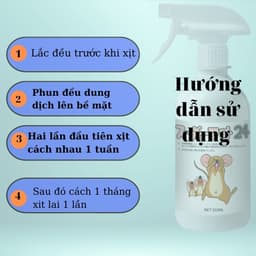 Xịt Đuổi Chuột Thảo Mộc SAMURAI CARE 350ml –  An Toàn, Đuổi Chuột Hiệu Quả Không Độc Hại 8