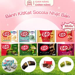 [𝑸𝒖𝒂̀ 𝑻𝒂̣̆𝒏𝒈 8/3] Bánh KITKAT Socola Đủ Vị Thơm Ngon Chính Hãng Nhật Bản 1