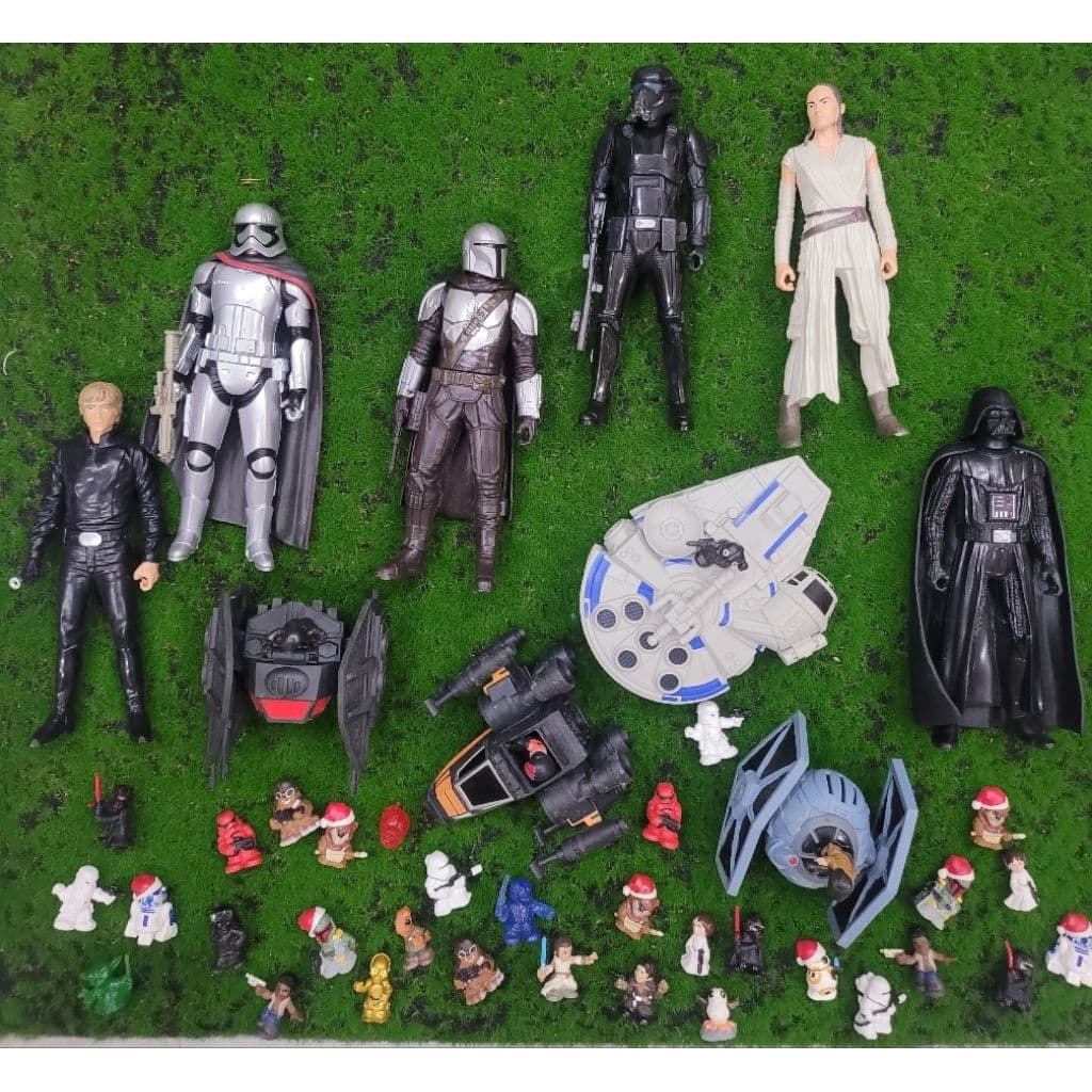 Mô hình Star Wars đã qua sử dụng