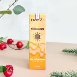 Kem Chống Nắng HOO24H Nâng Tông Da Trắng Sáng, Ngăn Ngừa Lão Hoá, Chống UV, Tia Cực Tím 50ml 5