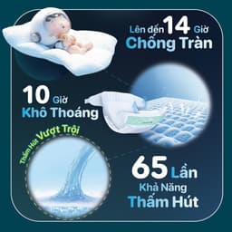 Tã Bỉm BZU BZU Velvet Breeze 1 bịch cho bé Siêu Mỏng Thoáng Khí Dịu Nhẹ Cho Da Nhạy Cảm 3