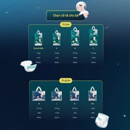 Tã Bỉm BZU BZU Velvet Breeze 1 bịch cho bé Siêu Mỏng Thoáng Khí Dịu Nhẹ Cho Da Nhạy Cảm 6
