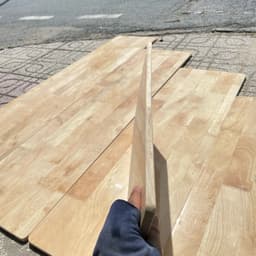 VÁN gỗ ghép cao su 10mm khổ 20cmx140cm 5