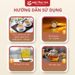 Trà Phan Tả Diệp Mộc Tâm An Hộp 25 Gói x 3.5g 4