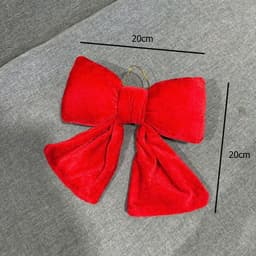 Nơ Nhung, Nơ Handmade Nơ Đồ Trang Trí Cây Giáng Sinh Trang Trí Tiệc 1