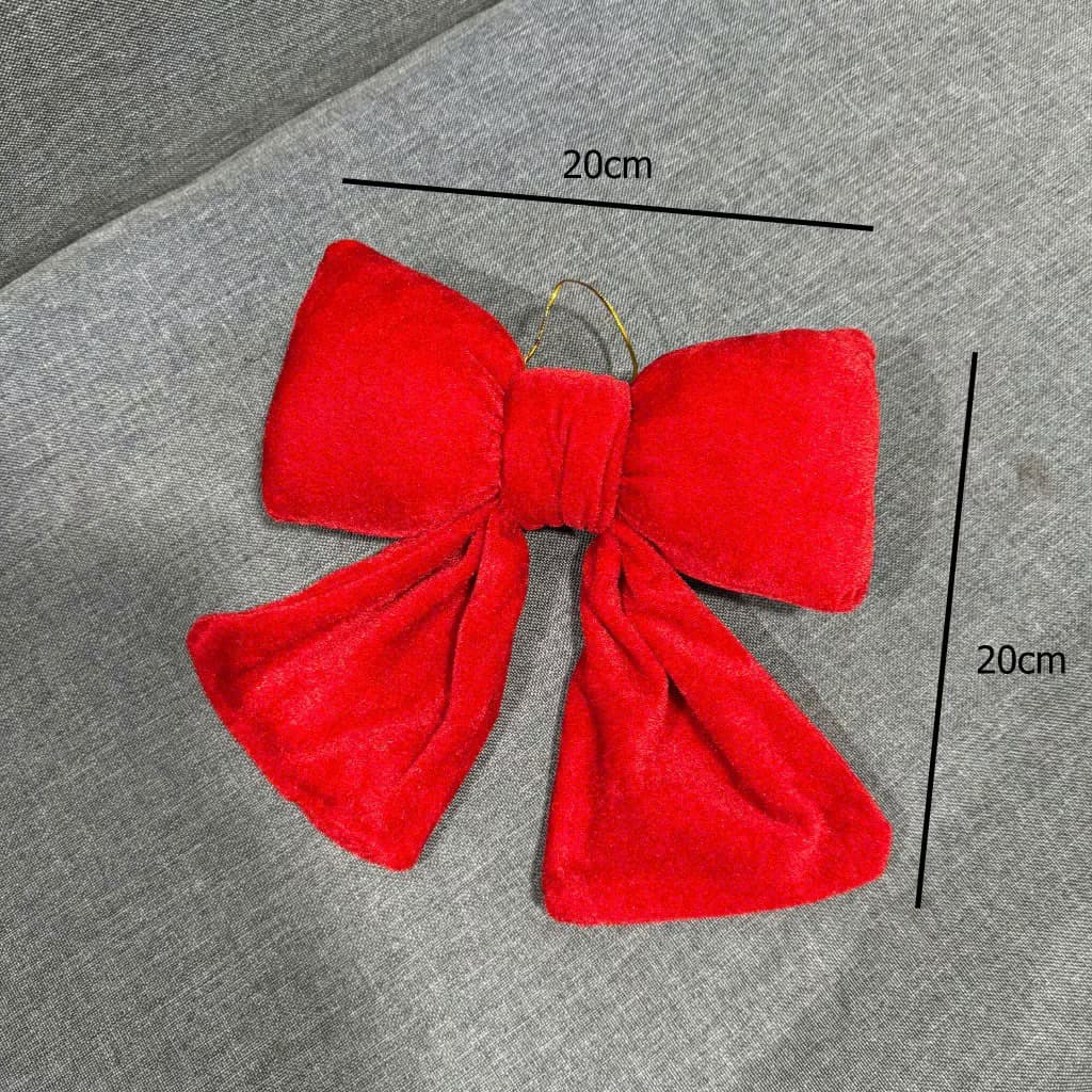 Nơ Nhung, Nơ Handmade Nơ Đồ Trang Trí Cây Giáng Sinh Trang Trí Tiệc