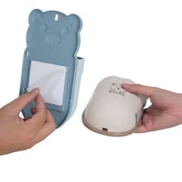 Khay dán tường Việt nhật đựng đũa hoặc bàn chải hình gấu 2