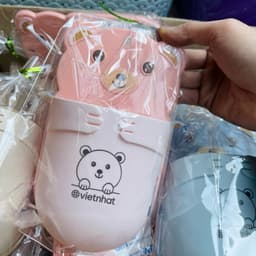 Khay dán tường Việt nhật đựng đũa hoặc bàn chải hình gấu 6