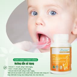 Milky Calcium D3 330mg Plus Vitatree bổ sung calci, vitamin D3 (Hộp 30 viên) 3