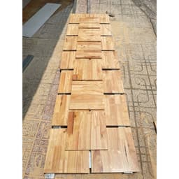 VÁN gỗ ghép cao su 10mm khổ 20cmx140cm 1
