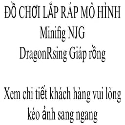 [ Pre Oder ] Đồ chơi mô hình tổng hợp các nhân vật NJG rồng JX-SY 3