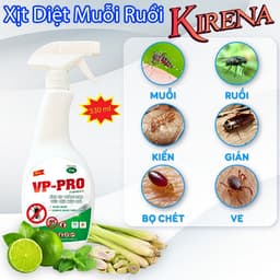 Xịt Đuổi Muỗi & Côn Trùng VP-PRO Chính Hãng 530ml – Tinh Dầu Tự Nhiên, An Toàn Cho Gia Đình 3