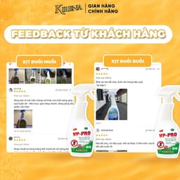 Xịt Đuổi Muỗi & Côn Trùng VP-PRO Chính Hãng 530ml – Tinh Dầu Tự Nhiên, An Toàn Cho Gia Đình 9