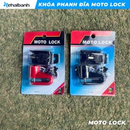 Khóa phanh đĩa (thắng đĩa) xe điện, xe máy chống trộm MOTO LOCK, an toàn cho xe của bạn 4